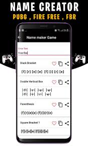 Edit special characters, create beautiful font names. Name Creator For Free Fire Nickname Generator For Android Apk Download