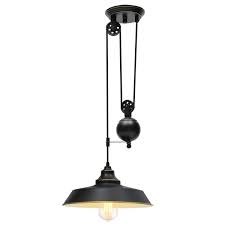 And what you mean by a dual switch. 1 Head Kingso Rustic Pulley Pendant Light One Light Adjustable Height Industrial Black Ceiling Hanging Light Indoor Island Lamp For Dining Living Room Kitchen Hallway Foyer Farmhouse Ceiling Lights Pendant Lights
