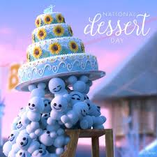 Frozen Fever Ice Cream Cake National Dessert Day Frozen Fever Birthday Frozen 3rd Birthday