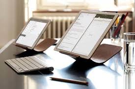 Yohann Wooden Ipad Pro Stand With Apple Pencil Holder Gadgetsin Ipad Stand Design Ipad Pro Apple Pencil Holder