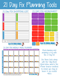 21 Day Fix Meal Planning Tips My Favorite Foods