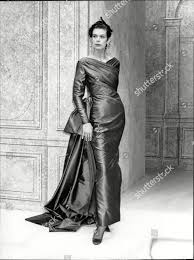 Marc Bohan Designs Christian Dior Fashion Editorial Stock Photo