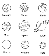 He'll color the picture as he learns fun facts about our solar system's brightest planet. Free Printable Planet Coloring Pages For Kids