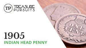 1905 Indian Head Penny The Full Red Color Is Very Valuable
