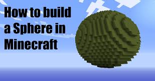 Model hollow spheres of up to 256 blocks in diameter. Minecraft Sphere Generator