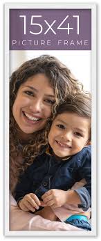 8x11 Frame Silver Real Wood Picture Frame Width 1.25 Inches