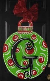 Creations By Carrie Christmas Easter Door Hangers Christmas Ornaments Easter Door Hanger Christmas Diy