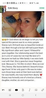 Fundraiser by Glander Price : Live thru Stacey!! R.I.P Stacey Lynn ehrhardt