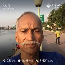 A bit of morning run in 31 Celsius degrees. I am over 50 but still has the  passion to go out no matter what…🥵☀️