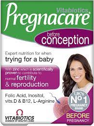 Pregnacare Conception Tablets Pack Of 30 Amazon Co Uk Health Personal Care