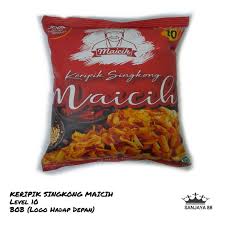 Keripik singkong maicih lvl 10 (super pedas). Cod Keripik Singkong Maicih Level 10 Keripik Maicih Level 10 Bob Logo Hadap Depan Keripik Pedas Shopee Indonesia