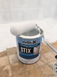 How To Paint Bathroom Tile Floor Shower Backsplash In 2020 Painting Bathroom Tiles Painting Bathroom Painting Shower