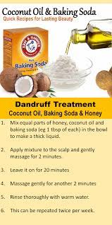 Coconut Oil Baking Soda Recipe For Treating Dandruff Coconutoilskintips Greenteamask Baking Soda For Dandruff Baking With Coconut Oil Baking Soda And Honey