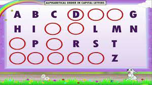 Matching fractions with partitioned shapes. Learn Grade 1 English Grammar Alphabetical Order Youtube