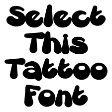 Artistic use of tattoo fonts ideas for men. Graffiti Tattoo Font Creator Font Generator