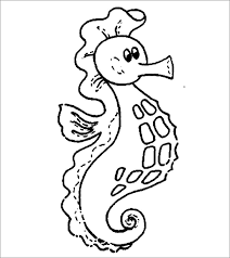 Seahorse coloring pages — which image will you color? Seahorse Coloring Pages Coloringbay