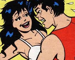 Ronnie being mad with Archie! Veronica IN "PETAL POWER" ARCHIE, DID YOU  THINK I'D FORGIVE YOU FOR STANDING ME MEUP UP YESTERDAY 2 YOU YOUGAN N GO!!  一 .BUTTHEROSESCANSZAY! BUT THE ROSES