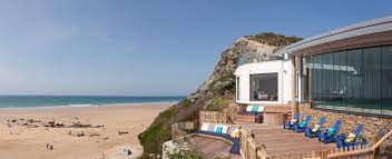 Watergate Bay Hotel Hospitality Restaurant And Spa Design Household Cornwall Hotels Hotel Hotels And Resorts