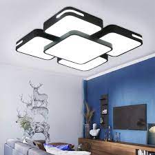 Metallo, elegante e raffinato, non arrugginisce. Bianco Bagno Aufun Plafoniera Led 48w Dimmerabile Creativo Moderno Lampada Da Soffitto Led Plafoniera Luce Soffitto Impermeabile Ip44 Lampadari Per Camera Da Letto Corridoio Soggiorno Plafoniere Lampadari Lampade A Sospensione E Plafoniere