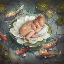 Baby Drawing Baby Portrait Custom Portrait Digital Portrait Personalized Gift Wall Art Digital Painting Custom Portraits Baby Portraits