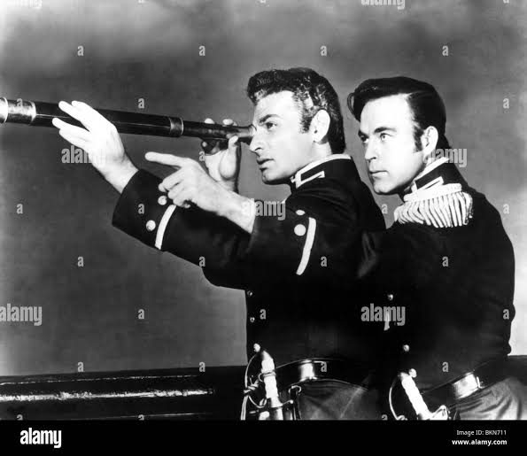YANKEE BUCCANEER (1952) JEFF CHANDLER, SCOTT BRADY, FREDERICK DE CORDOVA  (DIR) YKBU 001P Stock Photo - Alamy
