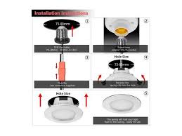 Replacement bolt and wing nut for recessed lighting housings. Magiclight Smart Retrofit 3 Inch 5 Watts E26 Led Recessed Can Lights 5 In 1 Rgbcw Dimmable Multicolor Bluetooth Mesh App Control Smart Led Downlight Newegg Com