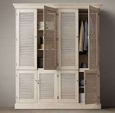 Shutter Double Armoire Modernes Mobeldesign Schlafzimmer Schrank Lamellenturen