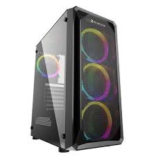 Gabinete Gamer Bluecase Mid Tower Lateral Em Vidro Bg032gcase Kabum