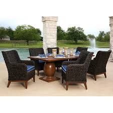 Find a variety of patio tables & dining sets at costco.com. Trevisio 7 Piece Dining Set In 2021 7 Piece Dining Set Patio Dining Set Wicker Dining Chairs