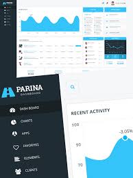 30 free futuristic dashboard ui ux psd templates freebies