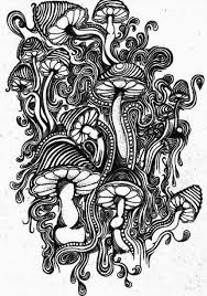 Hip Hip Hooray Hippie Drawing Psychedelic Art Psychedelic Drawings