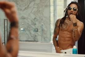 Lenny Kravitz didnt know hed be naked in TK421 music video