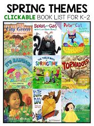 Best Spring Themed Picture Books For Kindergarten First And Second Grade They Cover Topics Like The R Kindergarten Books Independent Reading Reading Practice