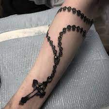 Ideas Del Tatuaje Del Rosario Y Su Simbolismo Profundo Tatuajeclub Com