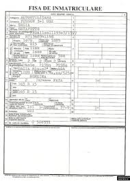 Toate rubricile din chenarul ingrosat se completeaza de catre solicitanti; Dacia 40 Prototipuri Si Serii Limitate Marca Dacia Automarket