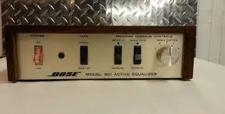 Vintage Bose 901 Original Series I Or Ii Equalizer For Stereo Speakers Cables Bose Speaker Cable Stereo Speakers Bose