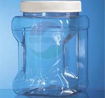 Food Grade PET 1 kg Plastic Jar