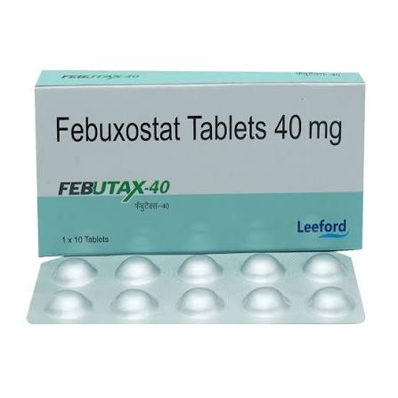 Buy Febutax-40 Tablet online | Uses, Side Effects, Price and substitutes | Apollo Pharmacy