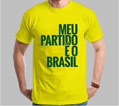 Lea folha internacional y siga las noticias diarias de brasil en español. Camiseta Meu Partido E O Brasil Direitastore