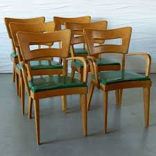 Ha C6215 Set Of Six Heywood Wakefield Dog Bone Chairs Home Decor Dining Chairs Decor