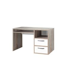 121 x 75 x 55 cm. Jugendzimmer Schreibtisch Maui 78 In Driftwood Nb Mit Weiss B H T 12