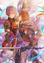 Maybe you would like to learn more about one of these? Fukurou Kun Sandalphon X Lucifer From Gbf