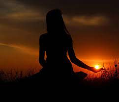 Sad woman silhouette walking alone at sunset. Royalty Free Photo Silhouette Photograph Of Woman During Sunset Pickpik
