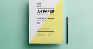Psd A4 Overhead Paper Mock Up Psd Mock Up Templates Flyer Mockup Free Flyer Mockup Paper Mockup