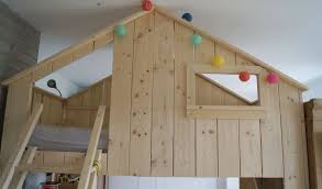 Günstig kaufen und selber bauen. Kinderzimmer Unsere Hausbett Selbst Bauen Schwesternliebe Wir