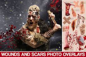 Download Wounds And Scars Blood Splatter Overlay Graphic By 2suns Creative Fabrica SVG Cut Files