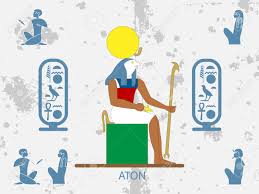 His image as pharaoh was the image of the king with all his human weaknesses; Ancient Egypt Backgrounds Sun God Aton Sun God Of Ancient Egypt Royalty Free Cliparts Vectors And Stock Illustration Image 119086563