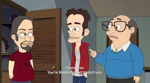 In my mouth meme | flash warning. Dan Atamian On Twitter Fan Theory Bigmouth Ponytail Killer Is Rabbi Paulblart S Son Leore The Warning He Gave Andrew When He Went To Visit Him Plus How Creepy He Is When First