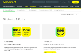 Im persönlichen bereich alle vertragsdaten im online banking verwalten. Comdirect Bank Girokonto Modernes Online Banking Top Funktionen