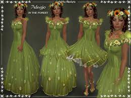 Second Life Marketplace Adagio In The Forest Gown By Caverna Obscura